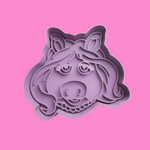The Muppet Show Cookie Cutter and Embosser Stamp  Complete Set.