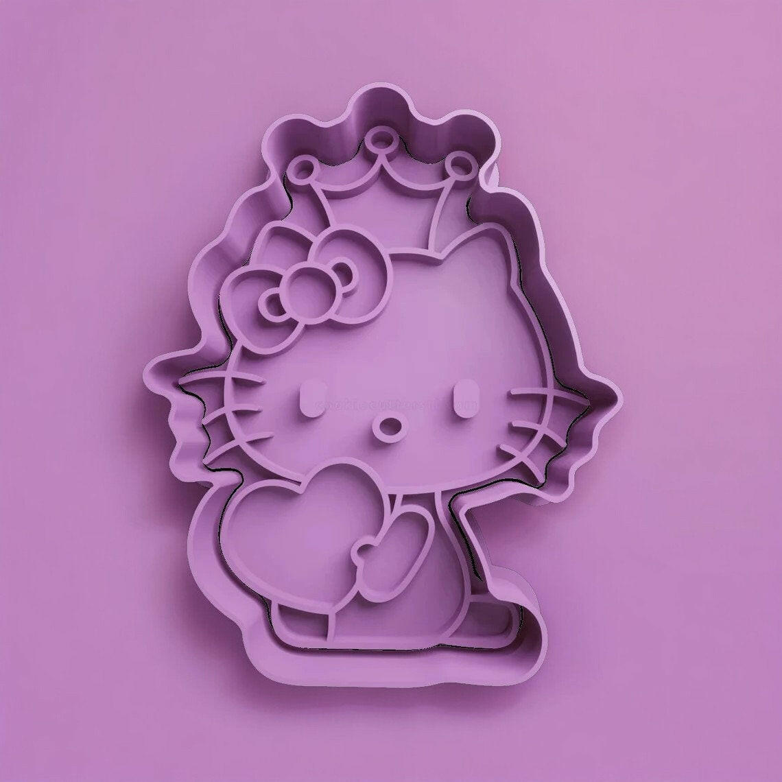Hello Kitty Cookie Cutter and Embosser Stamp  Complete Set.