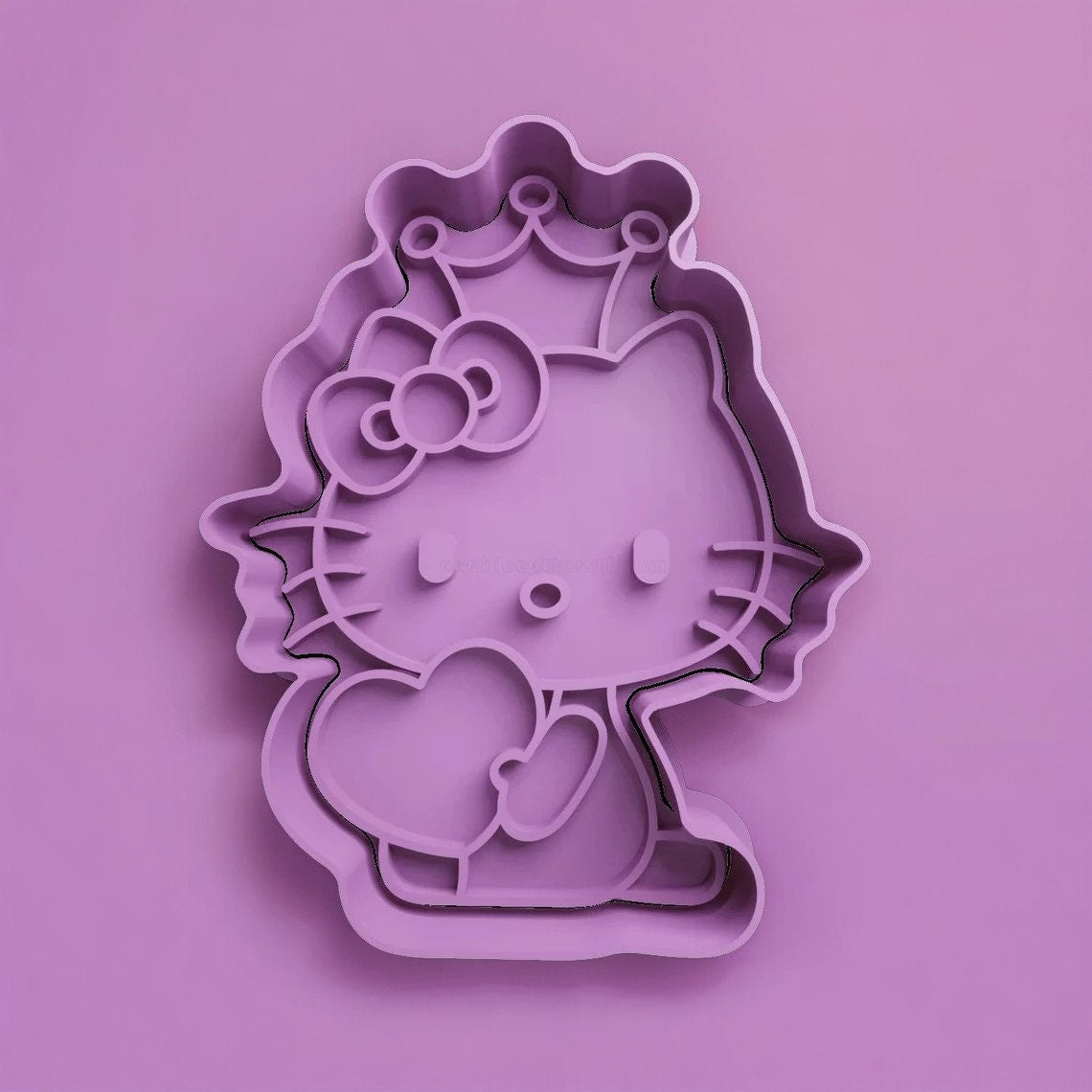 Hello Kitty Cookie Cutter and Embosser Stamp  Complete Set