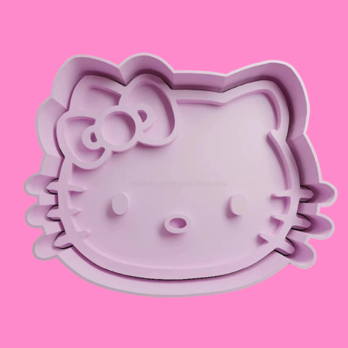 Hello Kitty Cookie Cutter and Embosser Stamp  Complete Set