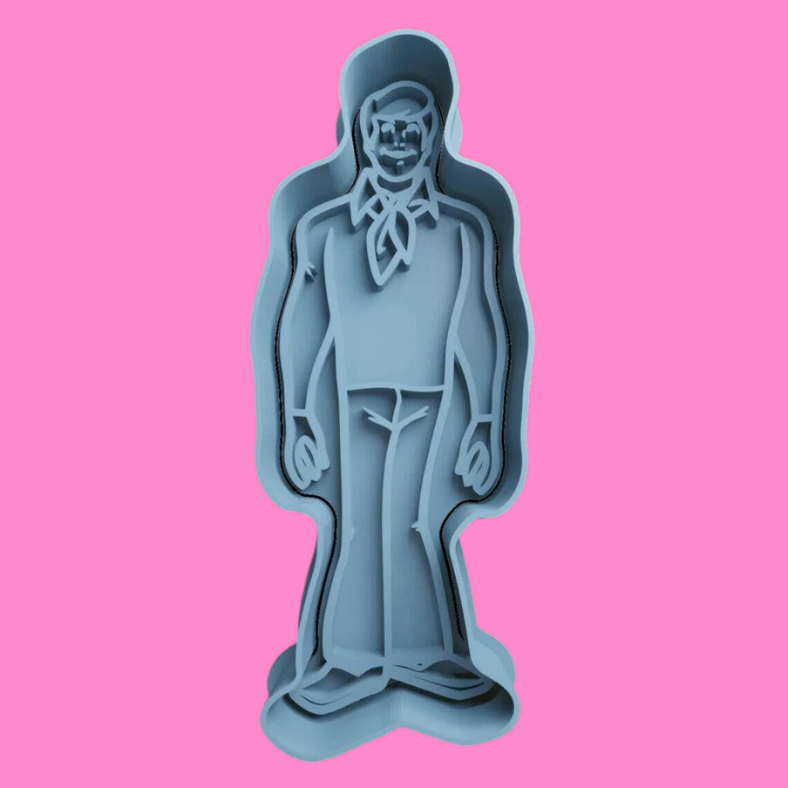 Scooby Doo Shaggy and Friends Cookie Cutter and Embosser Stamp Complete Set.