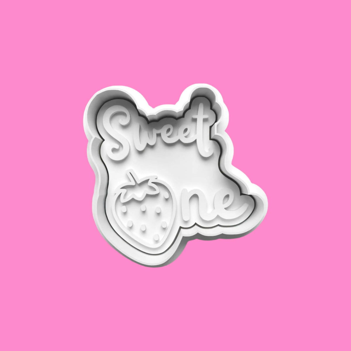 Berry First Birthday Embosser and Cookie Cutter Set – Set of 4.