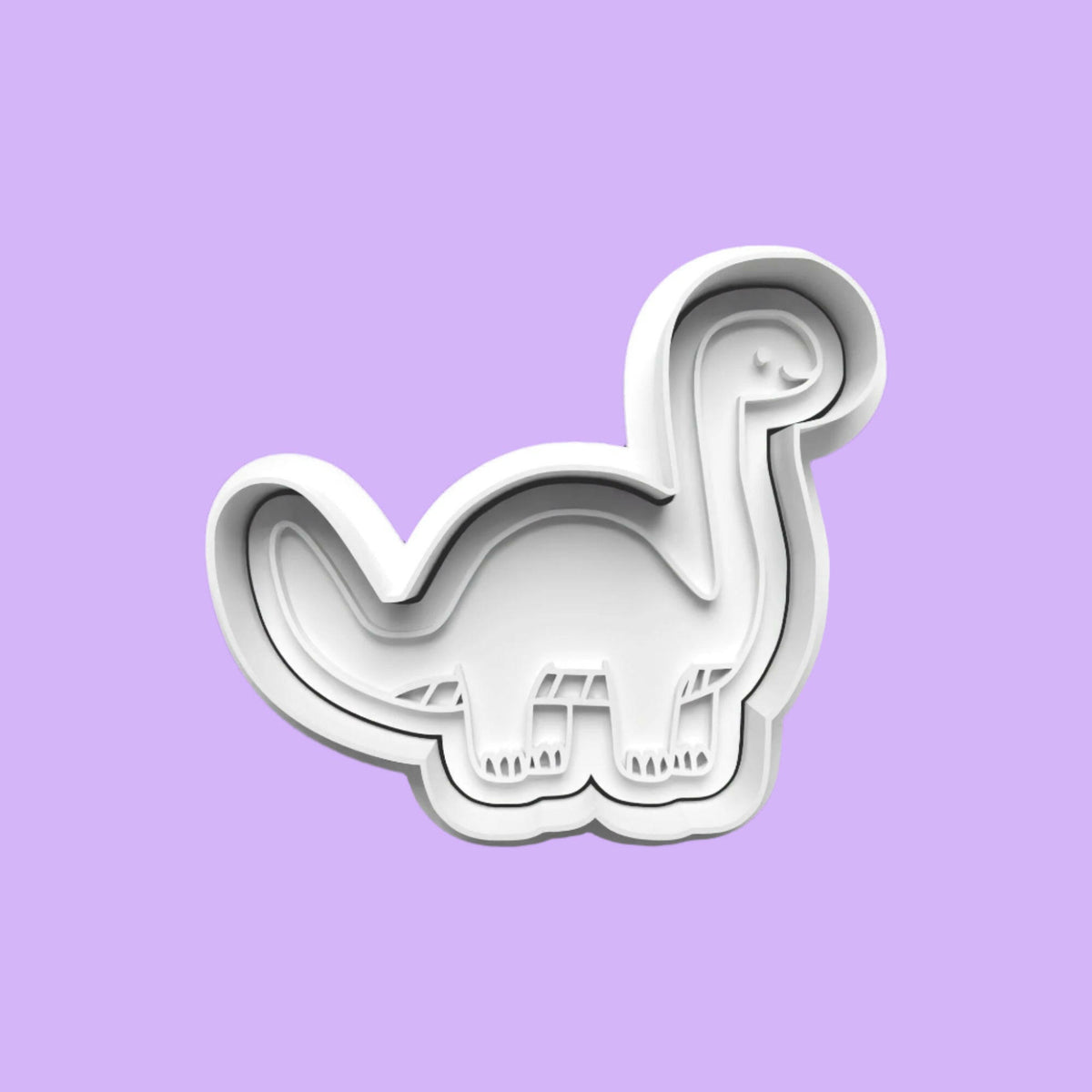Dinosaur Cookie Cutter and Embosser Stamp Set.