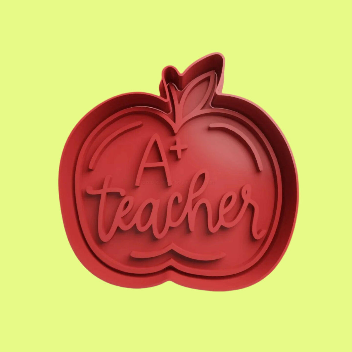 Best Teacher Thank You Embosser and Cookie Cutter Set – Show Your Appreciation Set of 10.