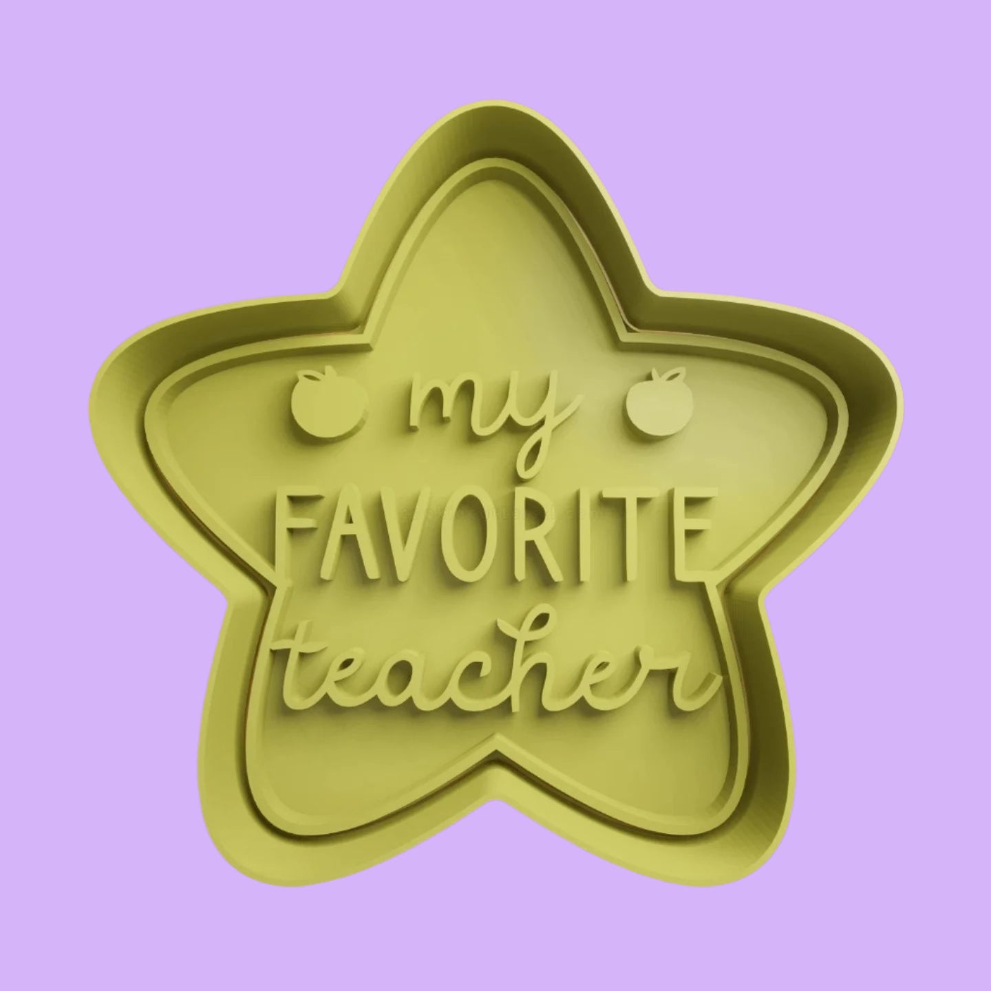 Best Teacher Thank You Embosser and Cookie Cutter Set – Show Your Appreciation Set of 10