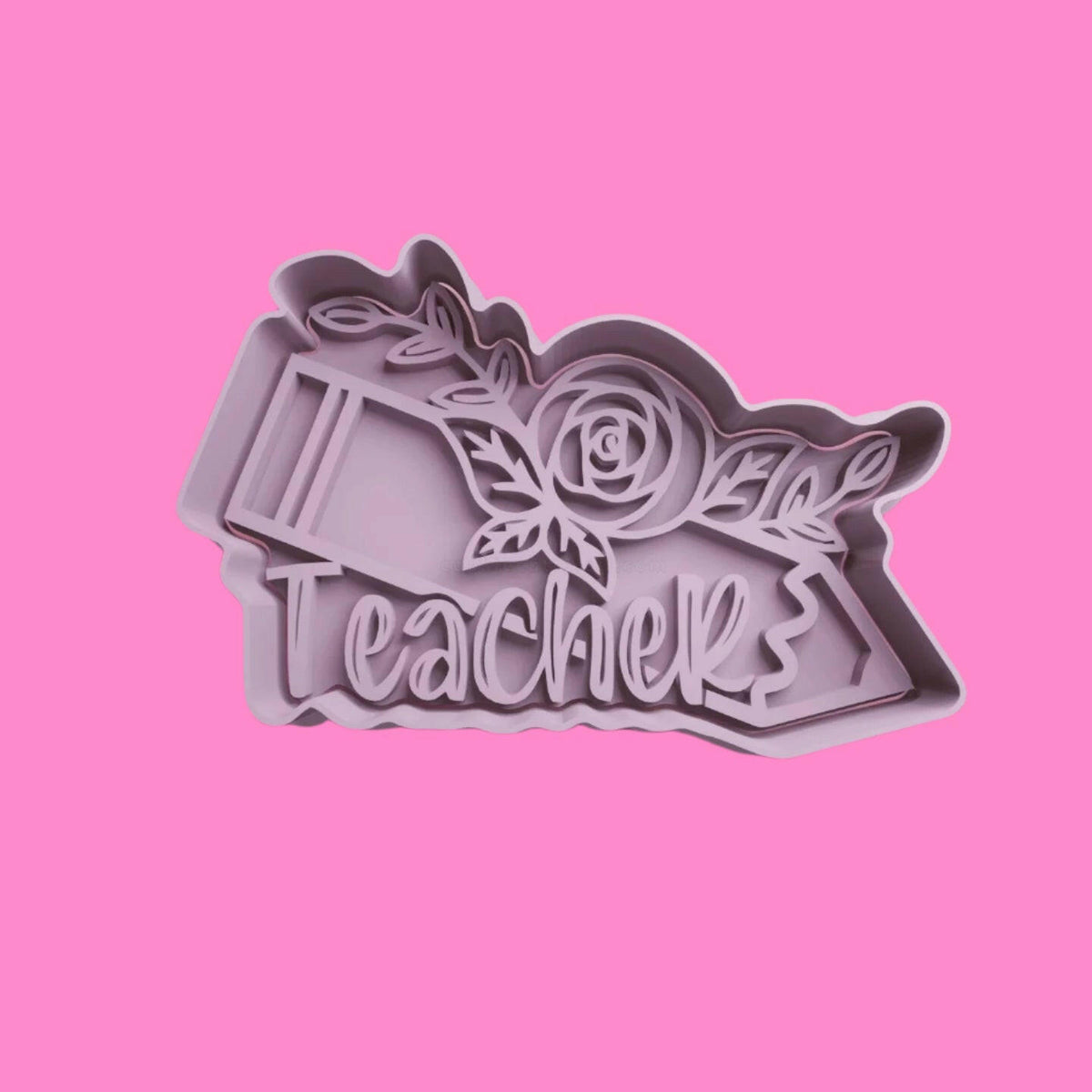 Best Teacher Thank You Embosser and Cookie Cutter Set – Show Your Appreciation Set of 10.