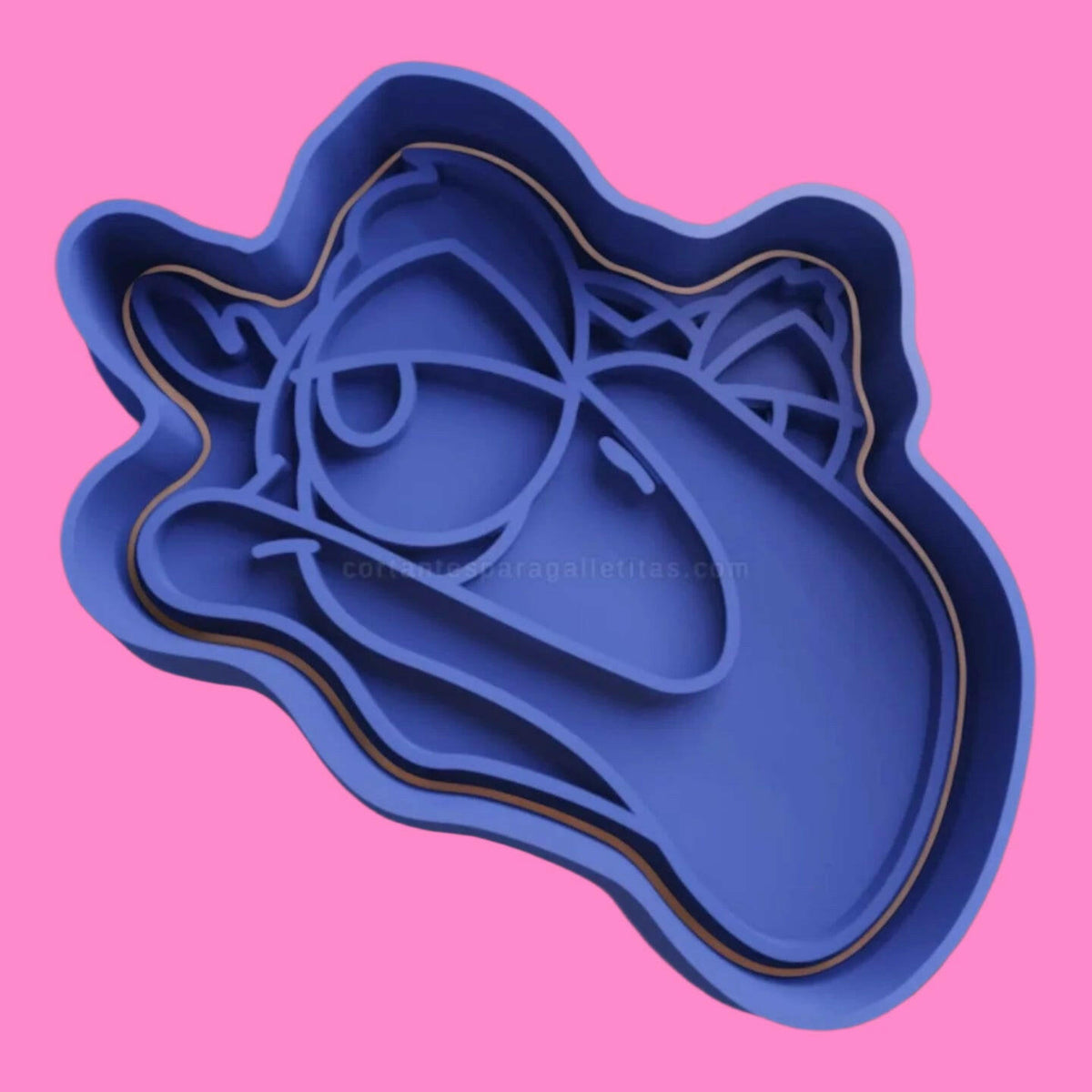 Enchanting Lion King Inspired Cookie Cutter with Embosser Stamp Set..