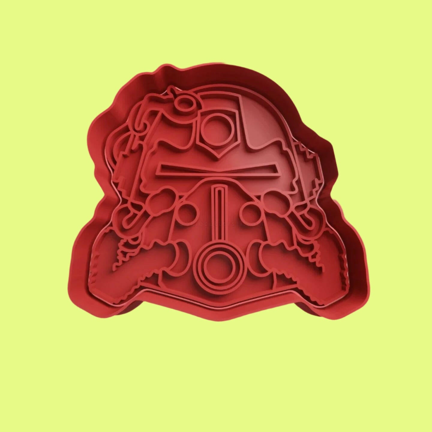 Radiation Ready: Fallout Inspired Cookie Cutter & Embosser Stamp Kit.