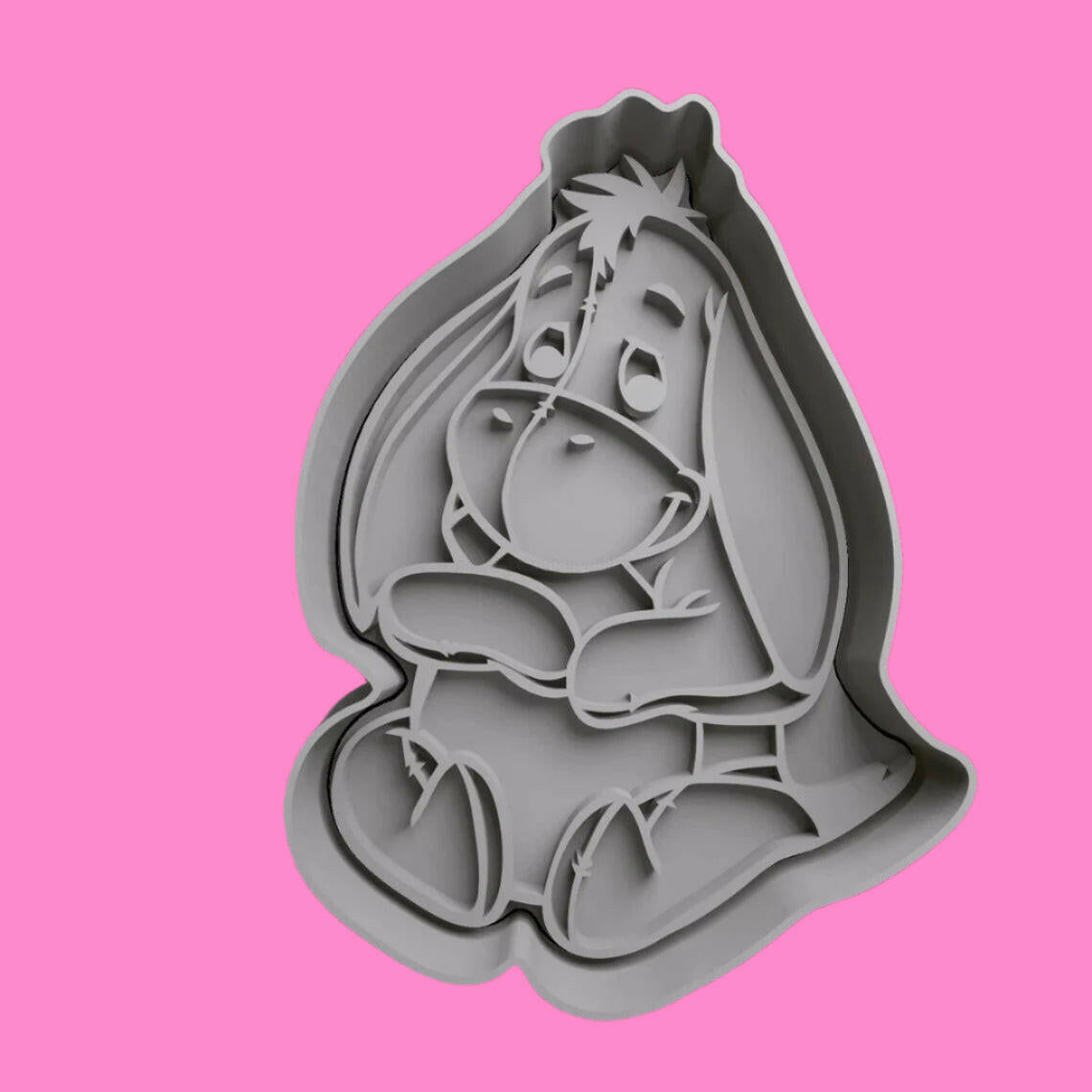 Winnie The Pooh and Friends Cookie Cutter and Embosser Stamp Set of 8.