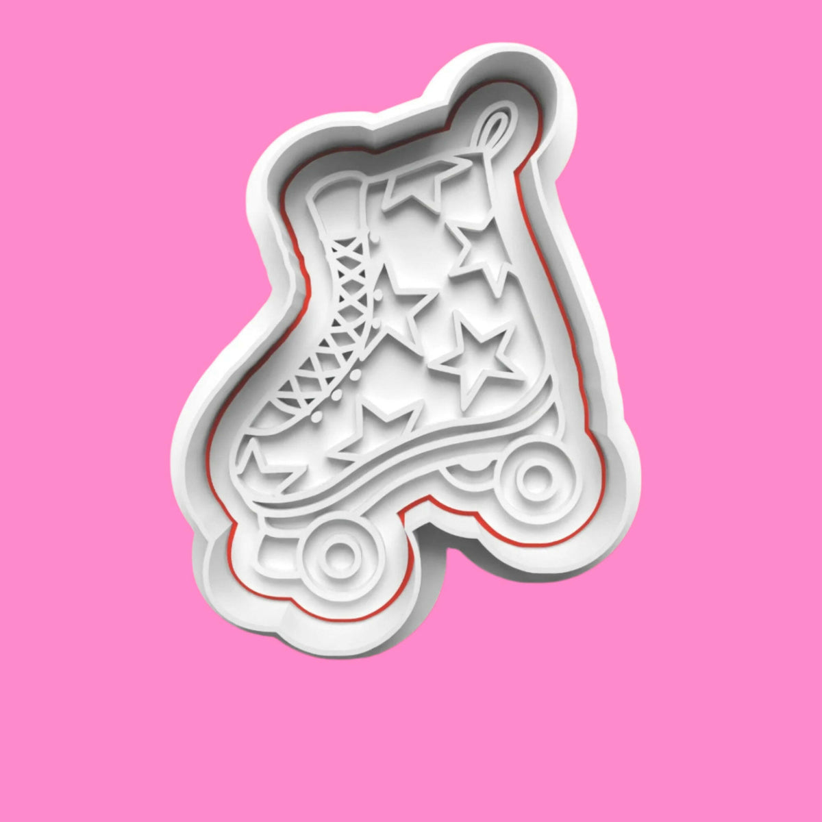 Saturday Night Fever Disco Cookie Cutter and Embosser Stamp Set in 7cm or 10cm sizes..