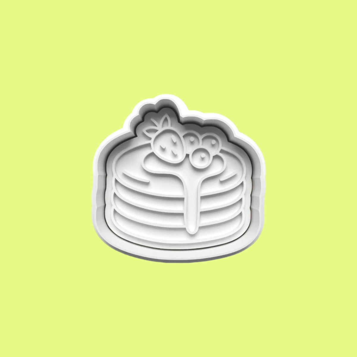 Breakfast-Themed Cookie Cutter Set – 4-Piece Morning Meal Baking Collection.