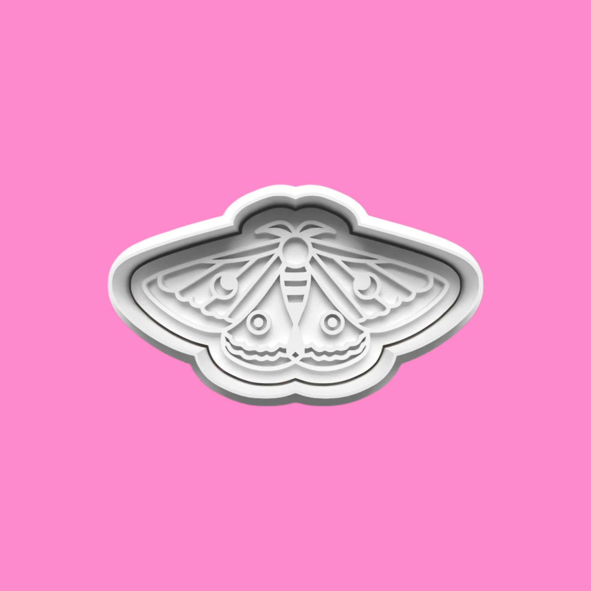 Celestial-Themed Embosser and Cookie Cutter Set – 4-Piece Cosmic Baking Tools.