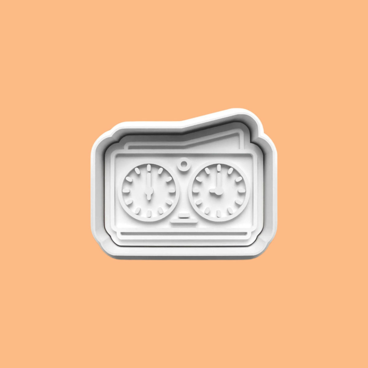 Chess Themed Cookie Cutter and Embosser Stamp Set..