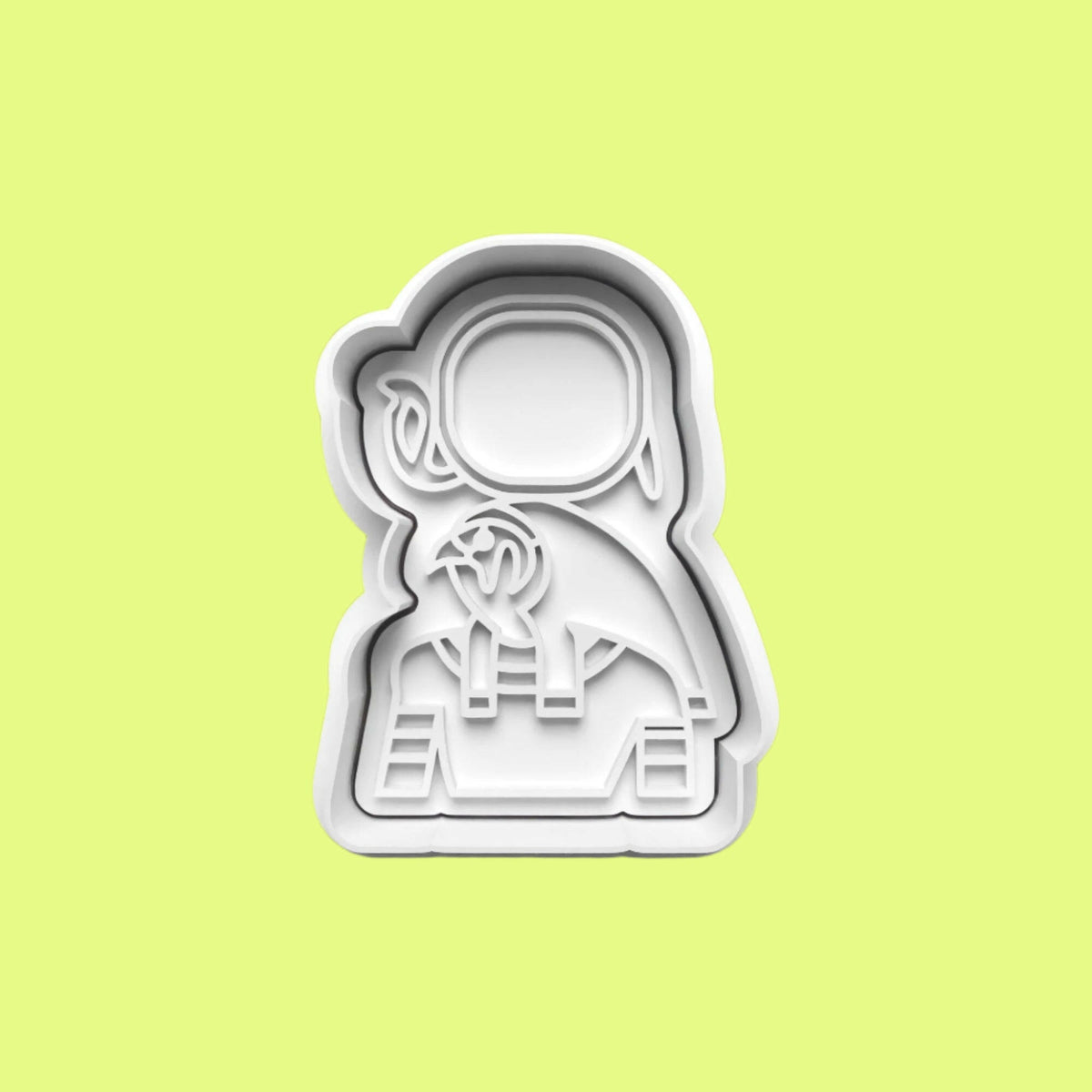 Egyptian Gods Cookie Cutter and Embosser Stamp Set. Handmade gift item..
