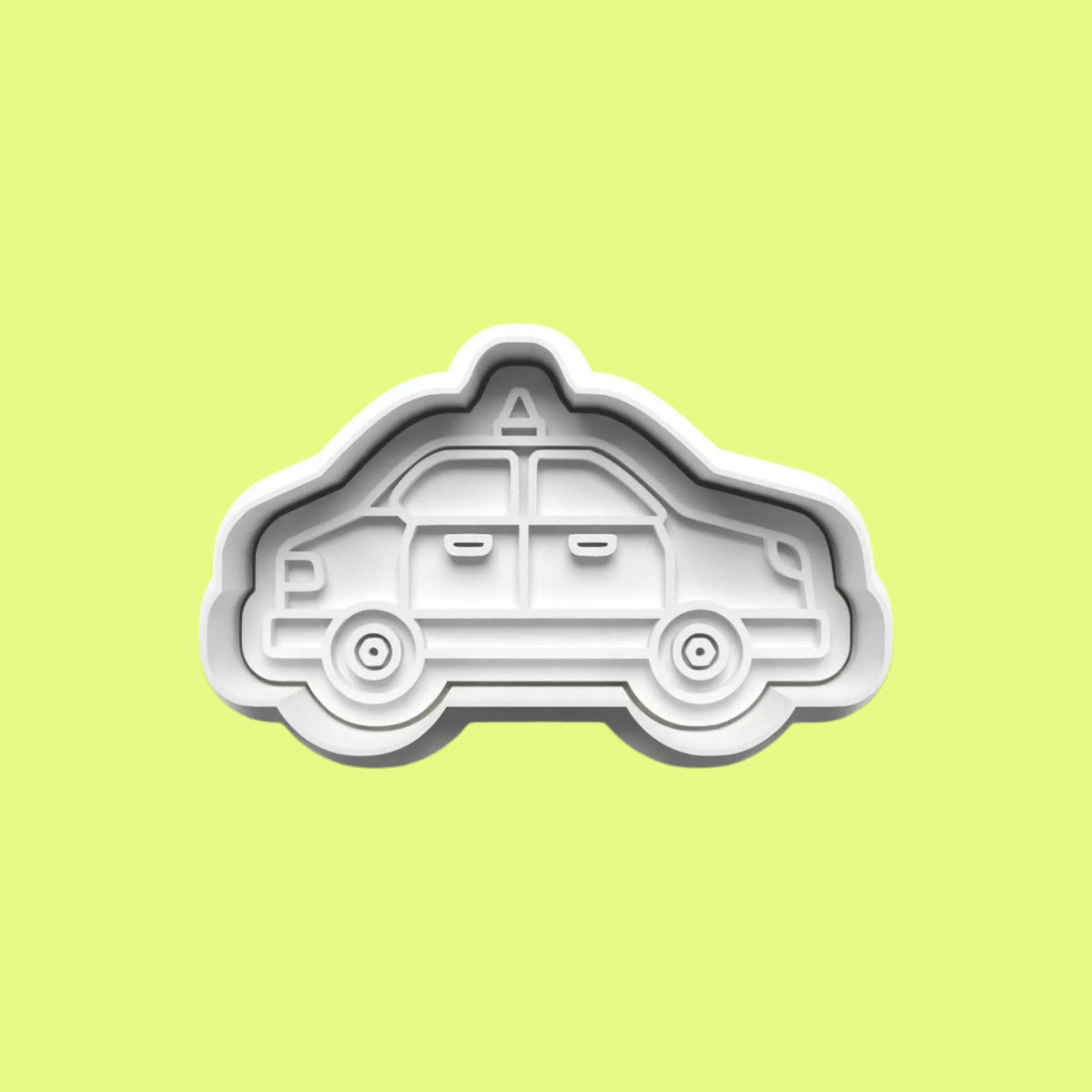 New York Scene  Cookie Cutter and Embosser Set of 4 in 7cm or 10cm sizes..