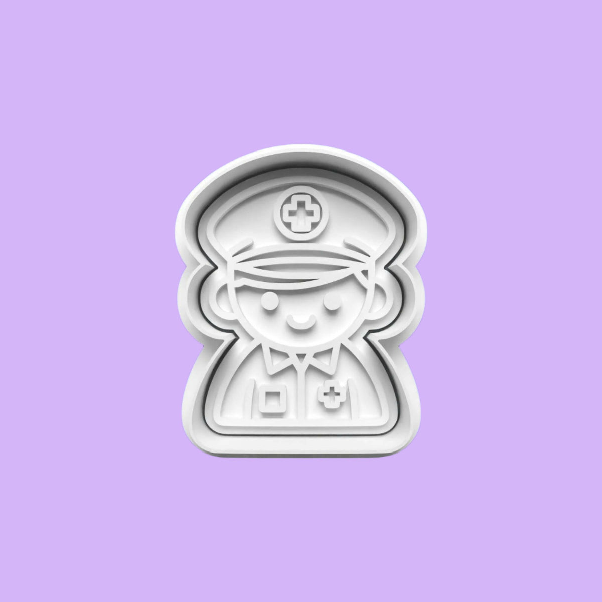 Ambulance Service Embosser and Cookie Cutter Set.