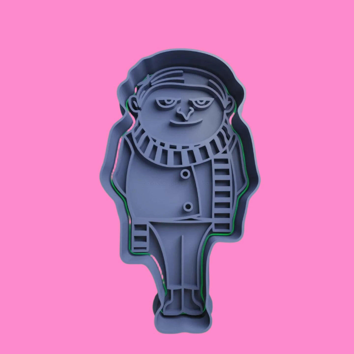 Despicable Me Cookie Cutter Set – 7-Piece Minion-Themed Baking Tools.