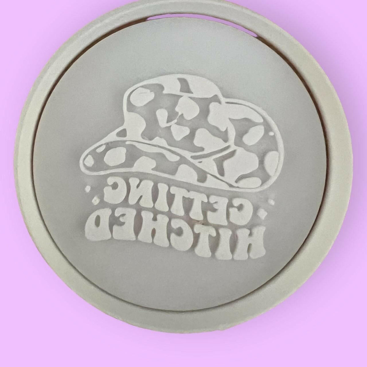 Getting Hitched Cookie Cutter and  Embosser Set.