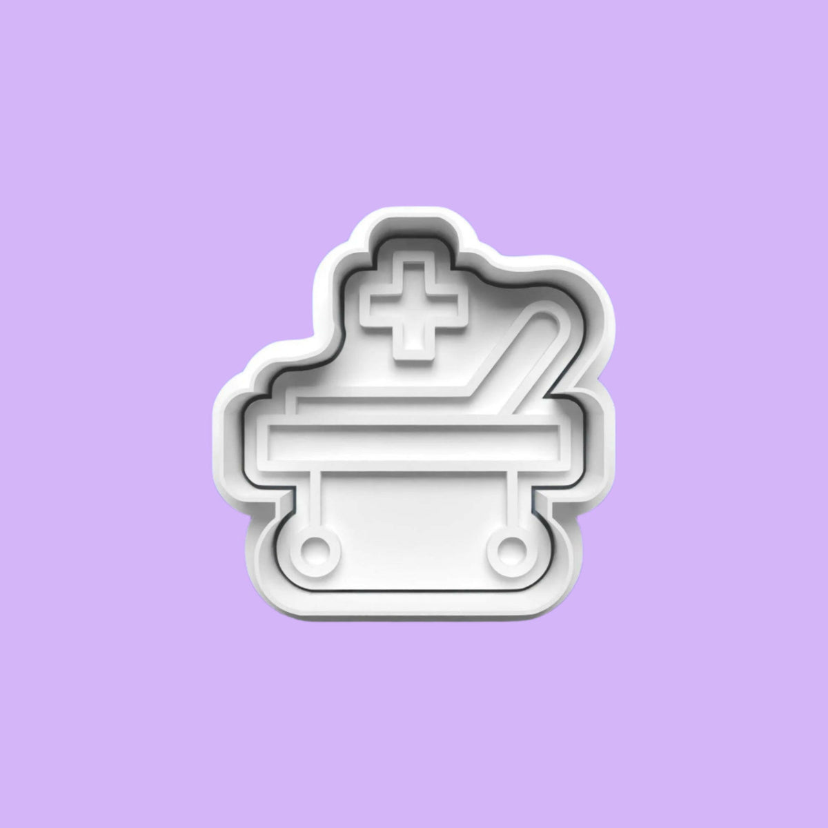 Ambulance Service Embosser and Cookie Cutter Set.
