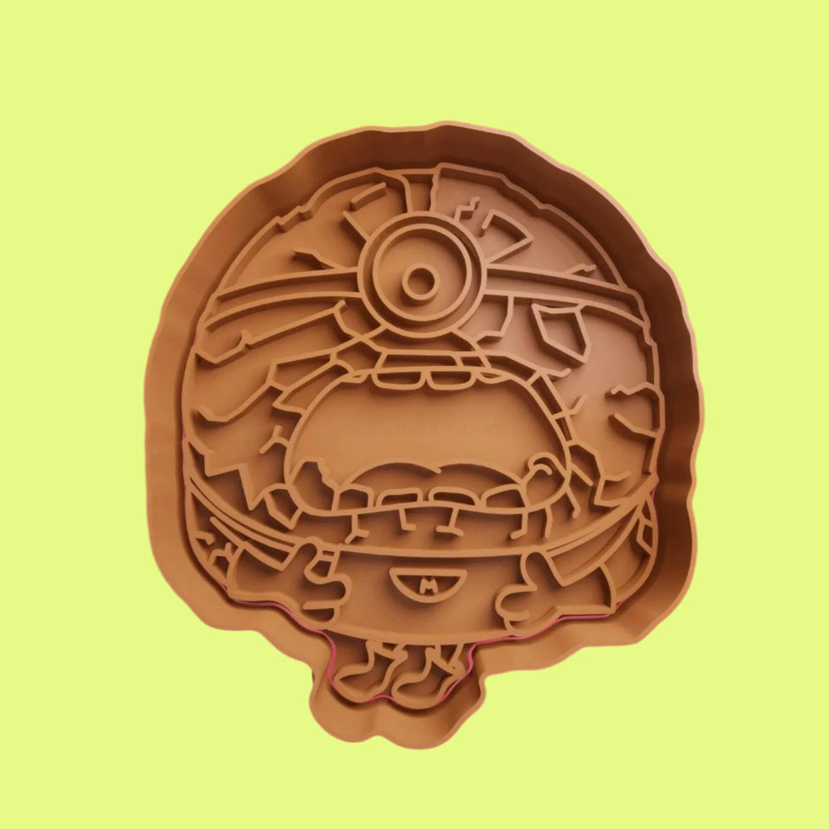 Mega Minions Despicable Me Cookie Cutter and Embosser Stamp  Complete Set.