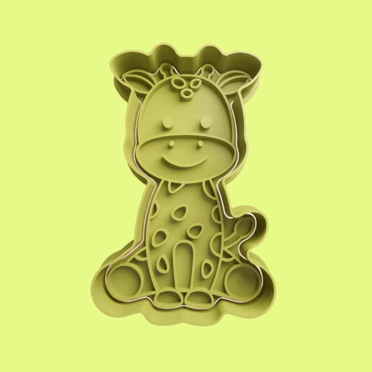 Cute Safari Animals Cookie Cutters Individual or Set –-Themed Baking Tools.