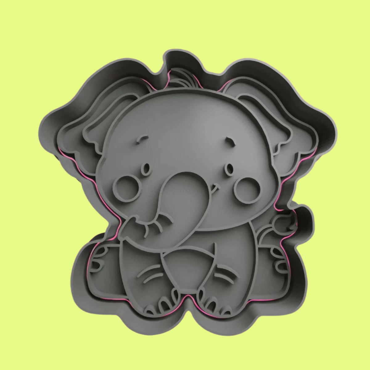 Cute Safari Animals Cookie Cutters Individual or Set –-Themed Baking Tools.