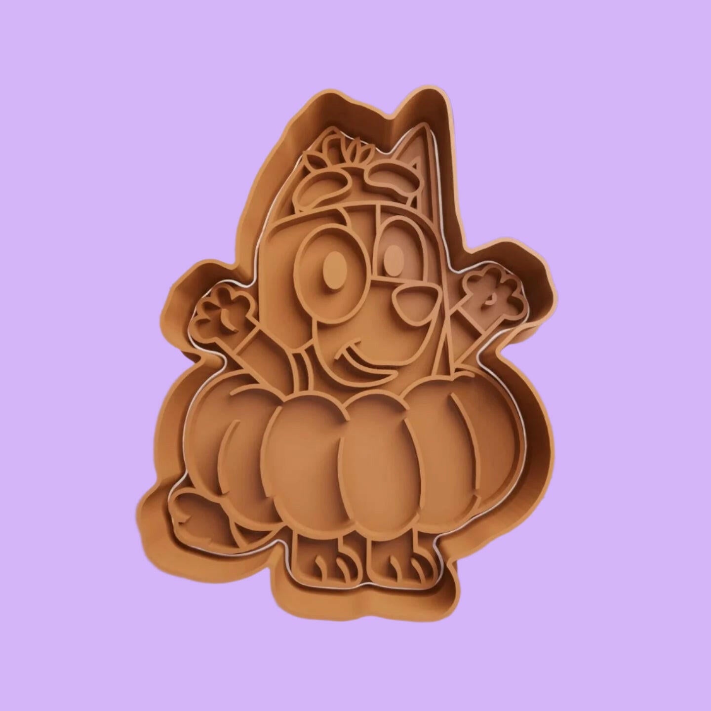 Bluey and Friends Halloween-Inspired Embosser and Cookie Cutter Set – Set of 3.