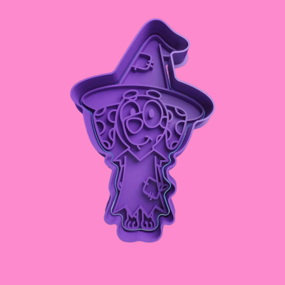 Bluey and Friends Halloween-Inspired Embosser and Cookie Cutter Set – Set of 3.