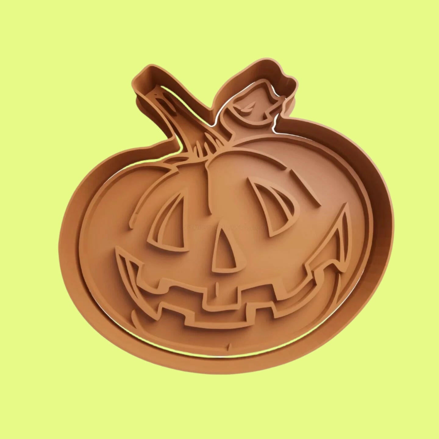 Various Halloween Pumpkin Cookie Cutter and Embosser Stamp.