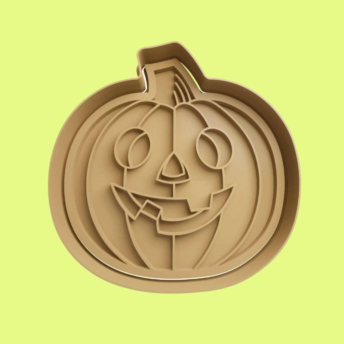 Various Halloween Pumpkin Cookie Cutter and Embosser Stamp.