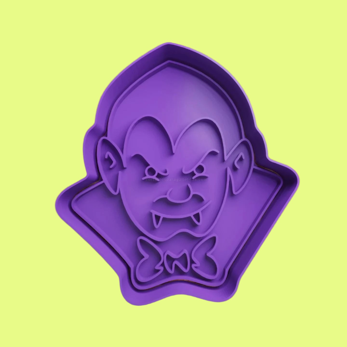 Hallloween Frankenstien Dracula Herman Munster Cookie Cutter and Embosser Stamp Complete Set