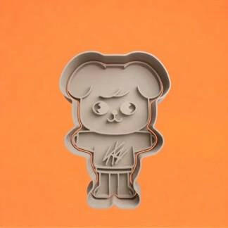 SKZOO Cookie Cutter and Embosser Stamp Set of 8.