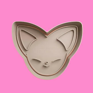 SKZOO Faces Cookie Cutter and Embosser Stamp Set of 8.