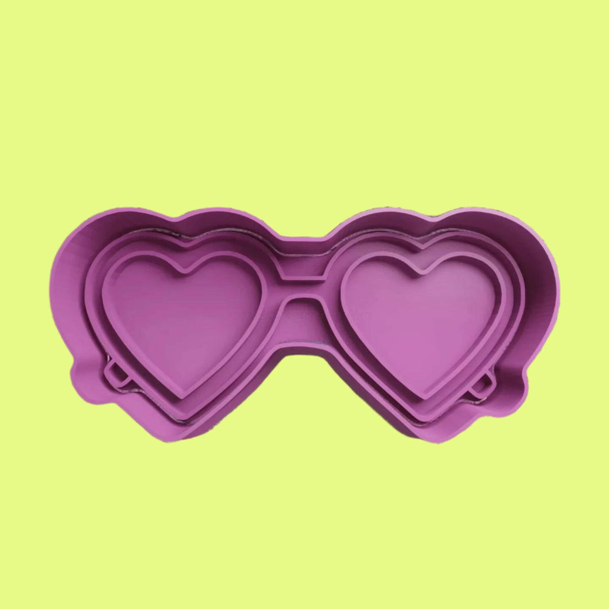 Various Glasses Cookie Cutter and Embosser Stamp.