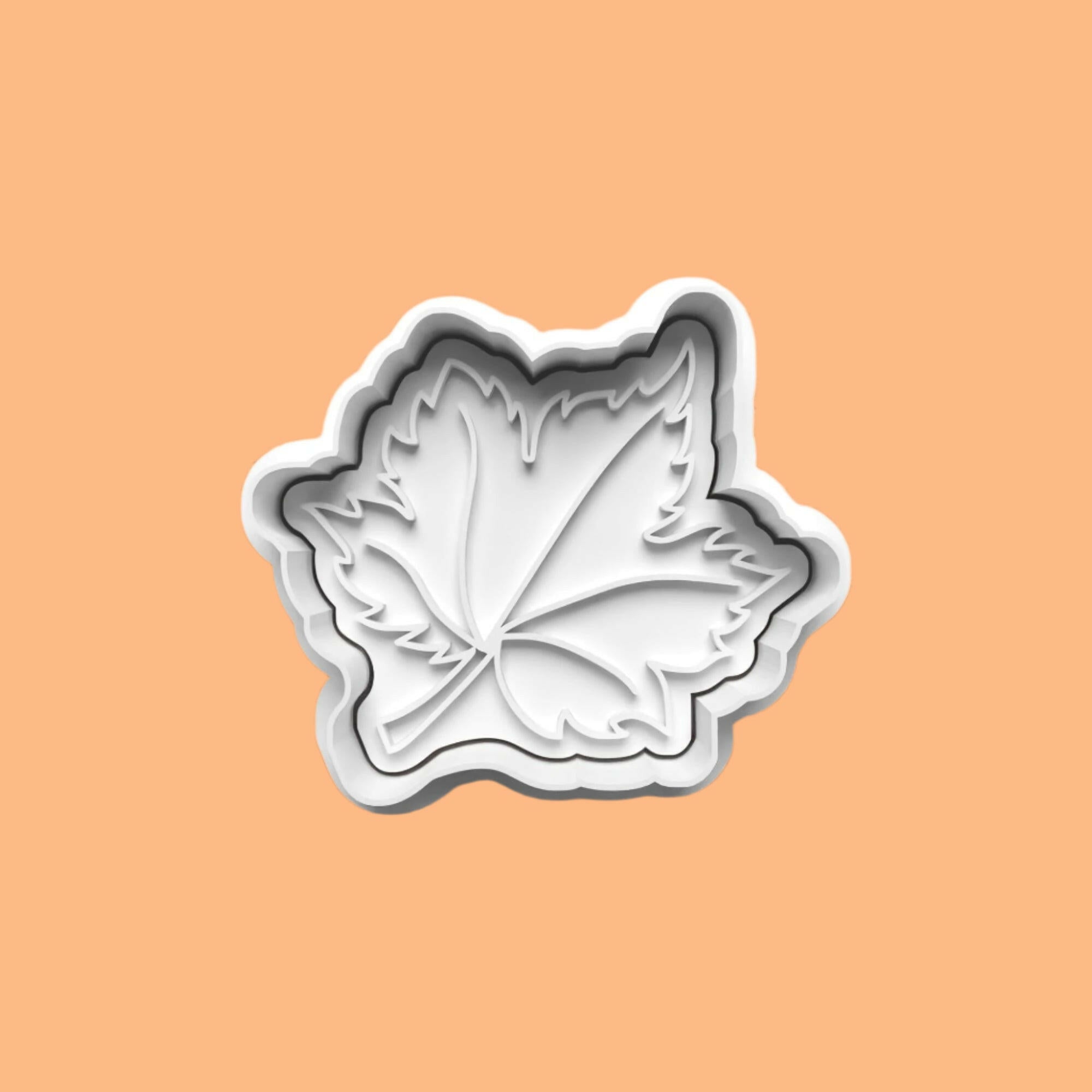 Autumn-Themed Embosser and Cookie Cutter Set – Acorn, Leaf, Toadstool, and Pumpkin Designs.