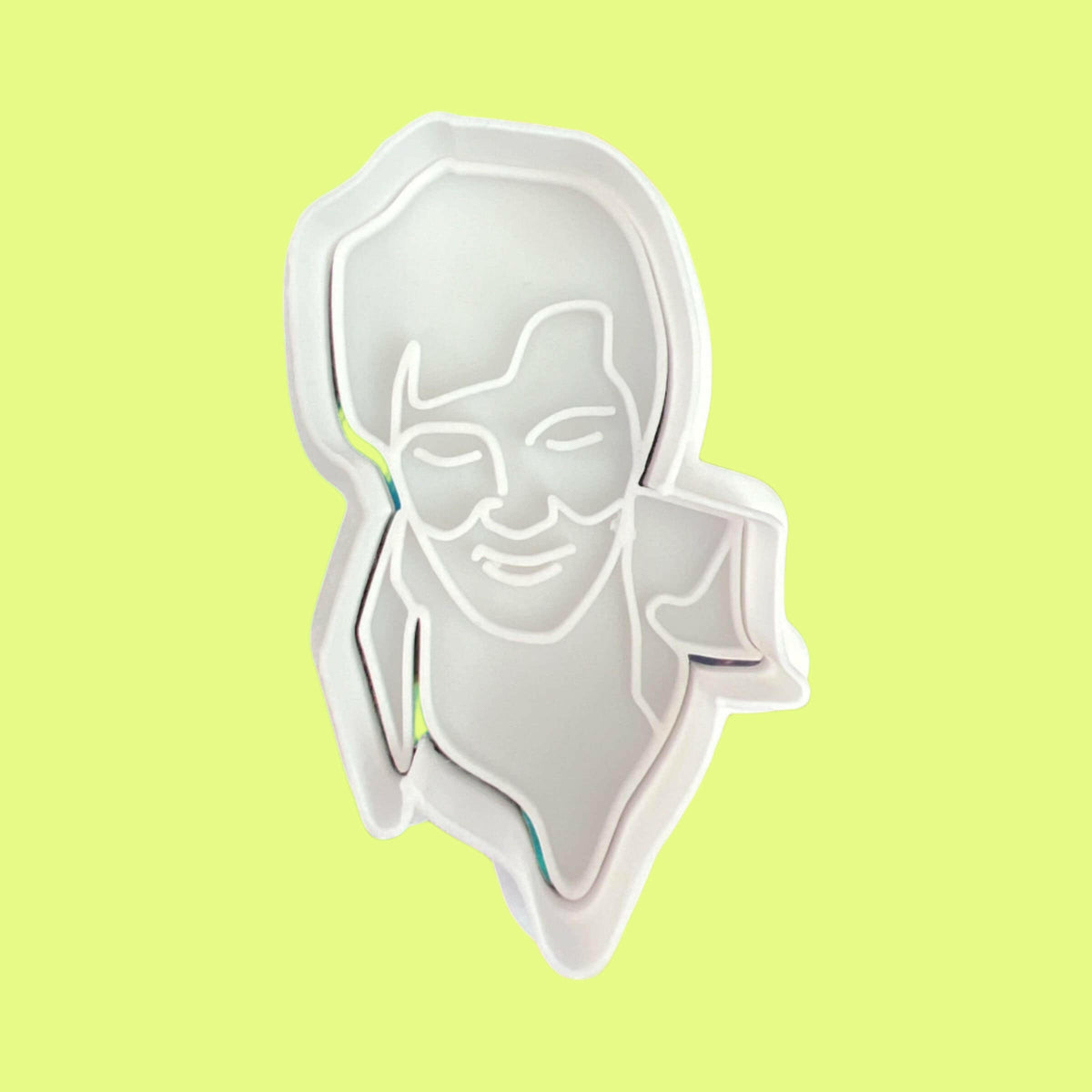 Elvis The King Cookie Cutter and  Embosser Set.
