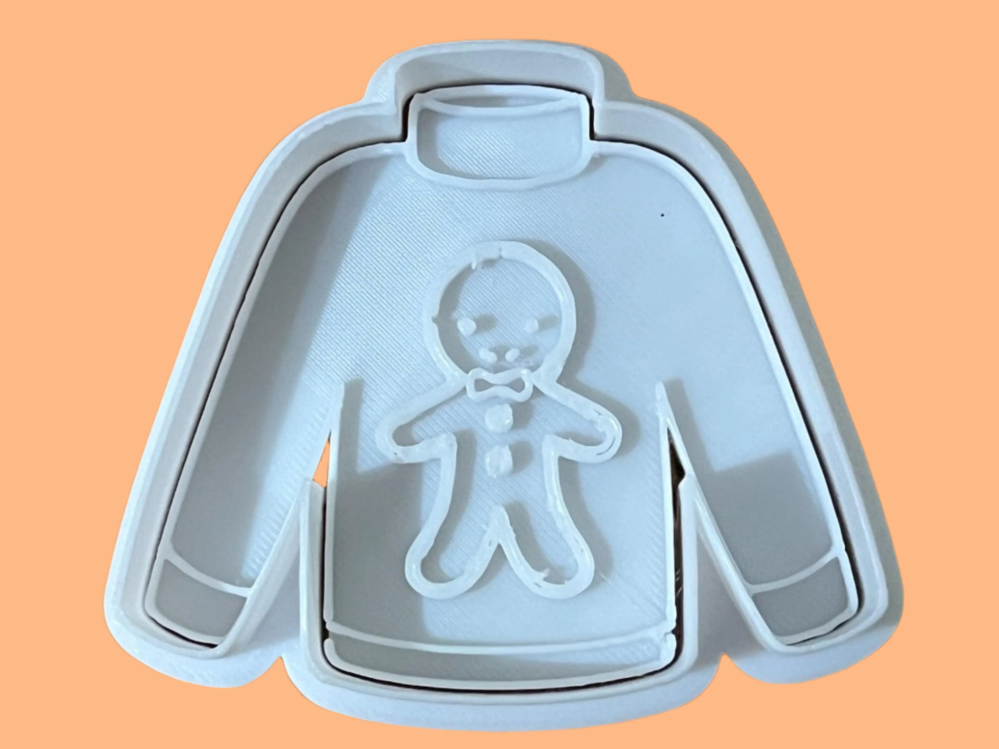 Christmas Jumper Embosser and Cookie Cutter Set – Individual or 9-Piece Festive Baking Tools