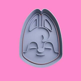 SKZOO Faces Cookie Cutter and Embosser Stamp Set of 8.