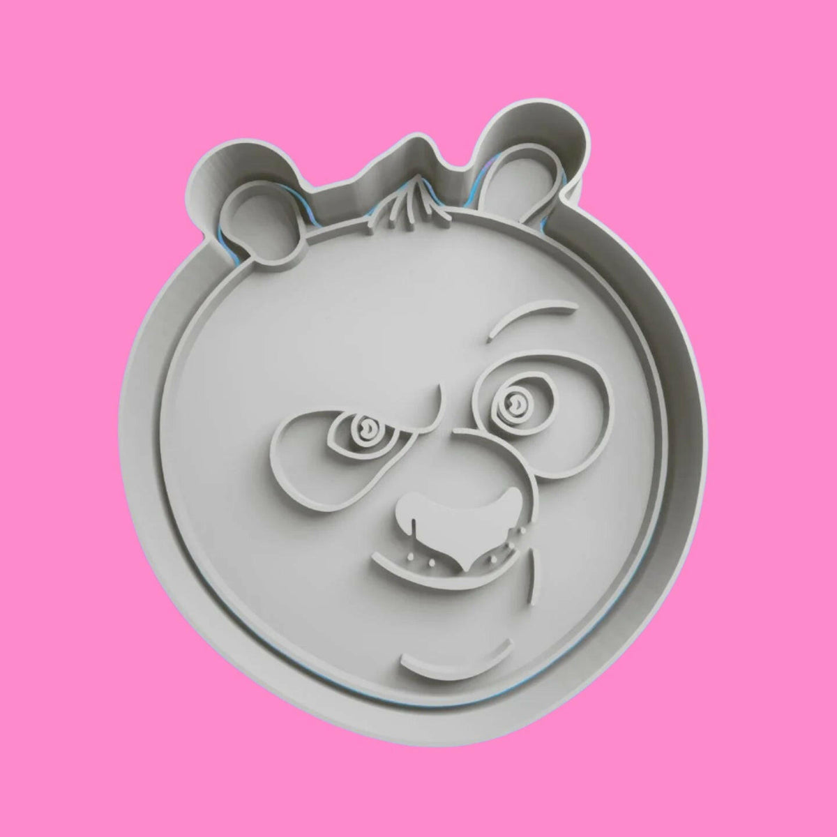 Po Kung Fu Panda Cookie Cutter and Embosser Stamp Complete Set.