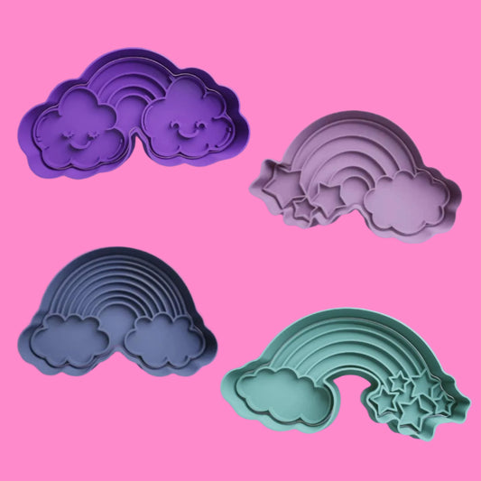 Rainbow and Cloud Cookie Cutter Set – Baking Collection