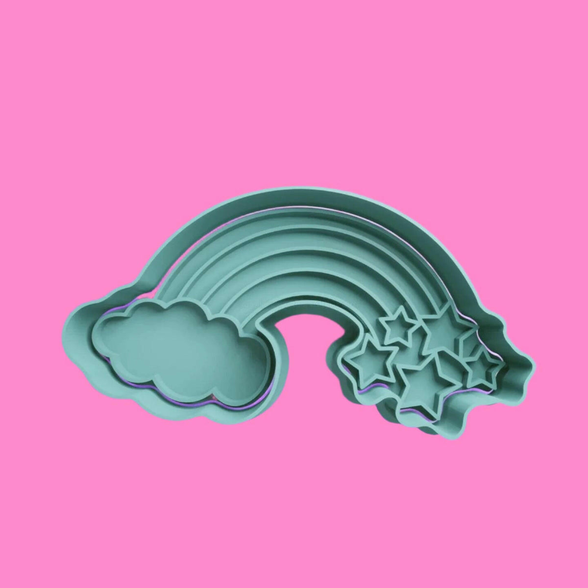 Rainbow and Cloud Cookie Cutter Set – Baking Collection.