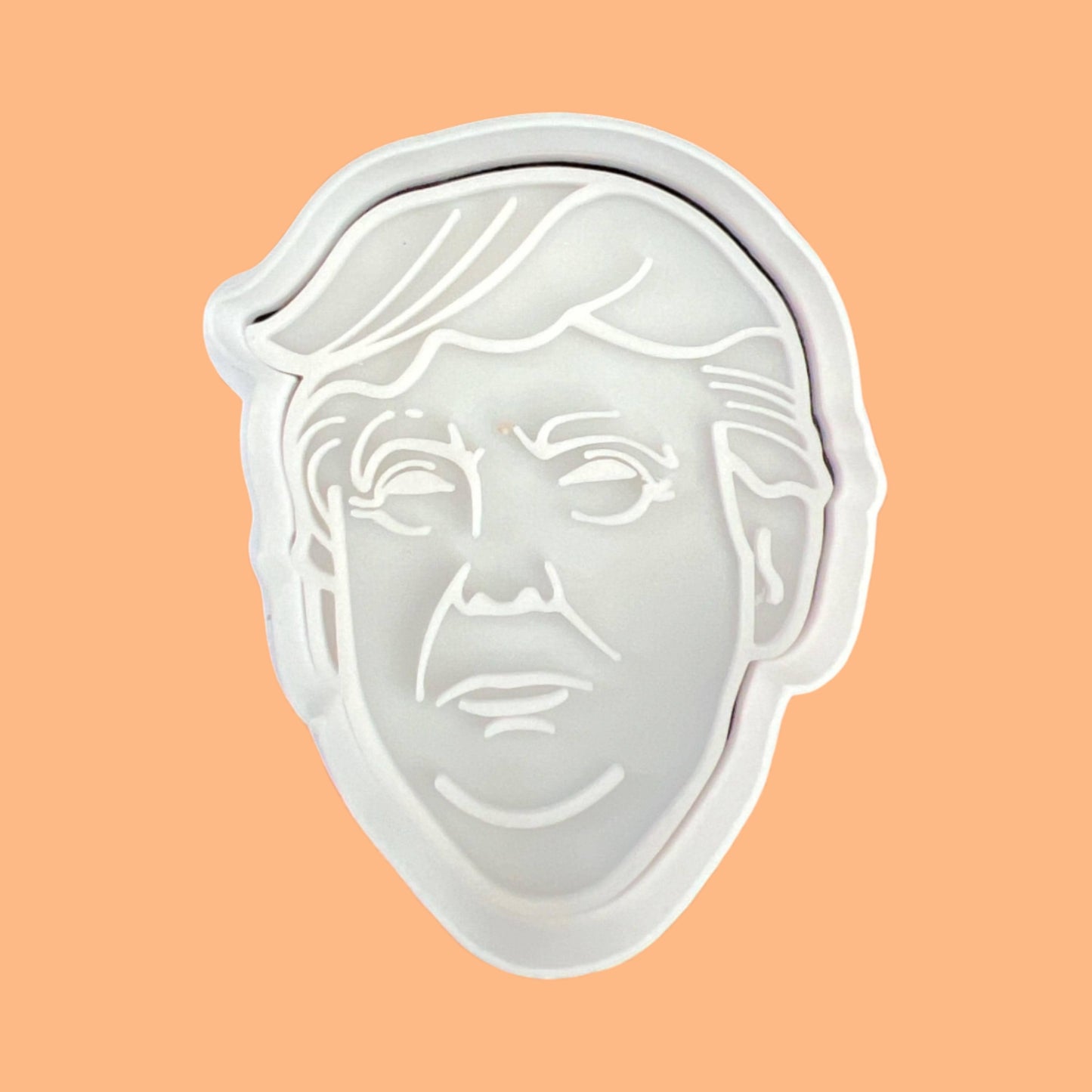 Donald Trump Cookie Cutter and  Embosser Set