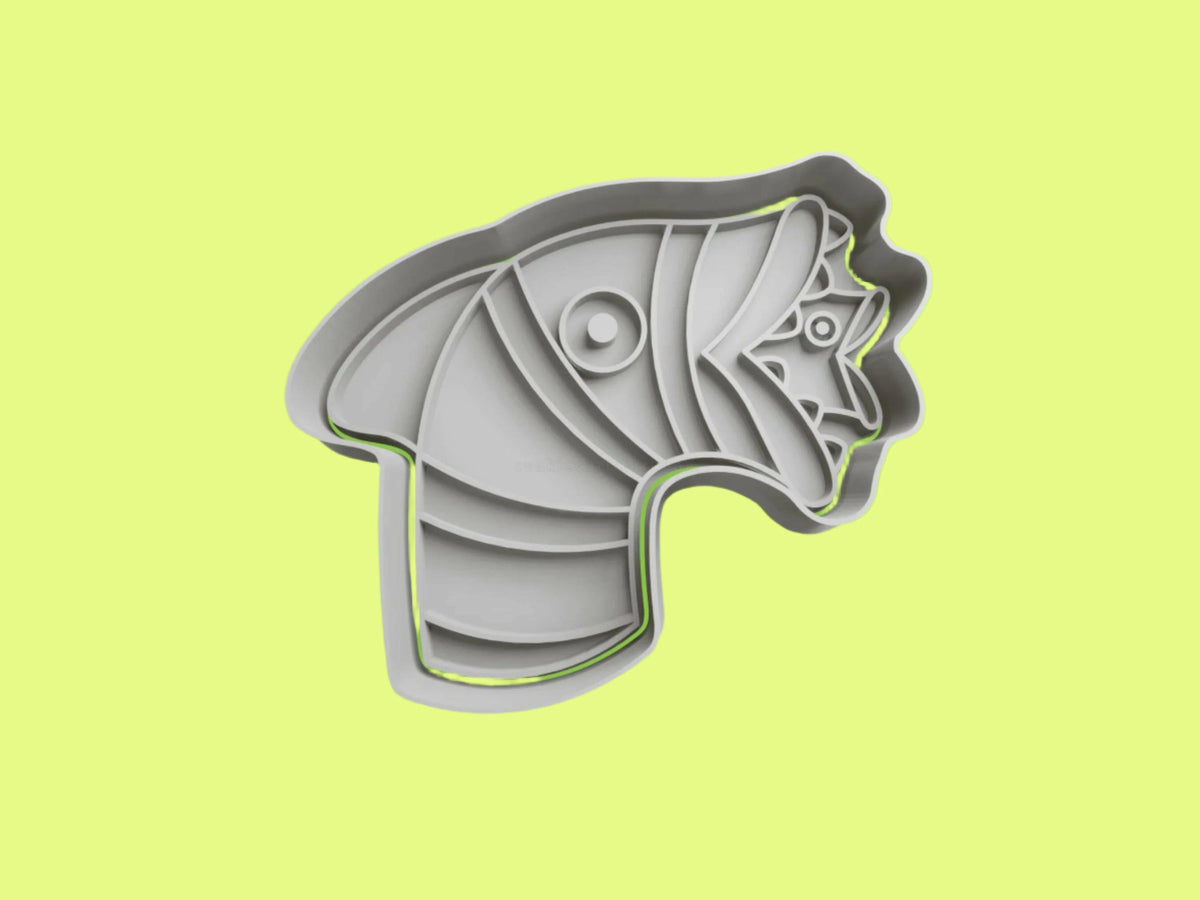 Inspired by Beetlejuice Characters Cookie Cutter and Embosser Stamp.
