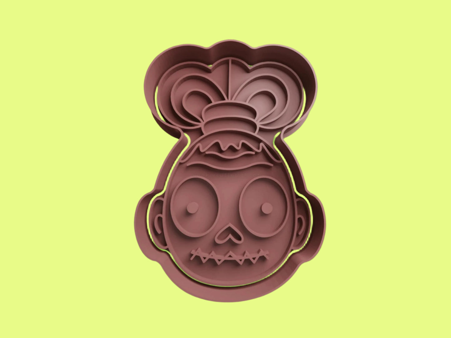 Inspired by Beetlejuice Characters Cookie Cutter and Embosser Stamp