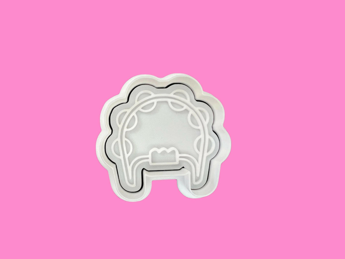 Oasis Group complete Cookie Cutters and Embosser Set. Handmade gift item..
