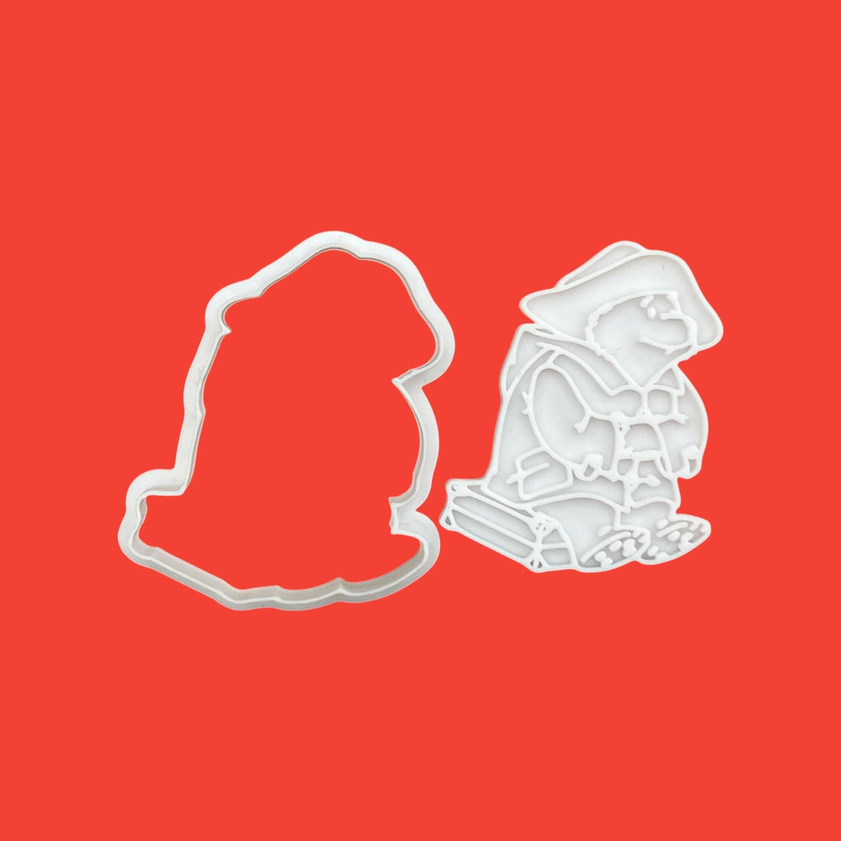 Paddington Bear Cookie Cutter and Embosser Set of 4.