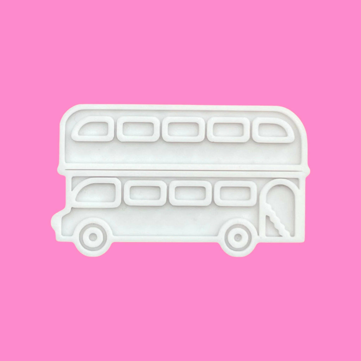 London Bus Cookie Cutter and  Embosser Set.