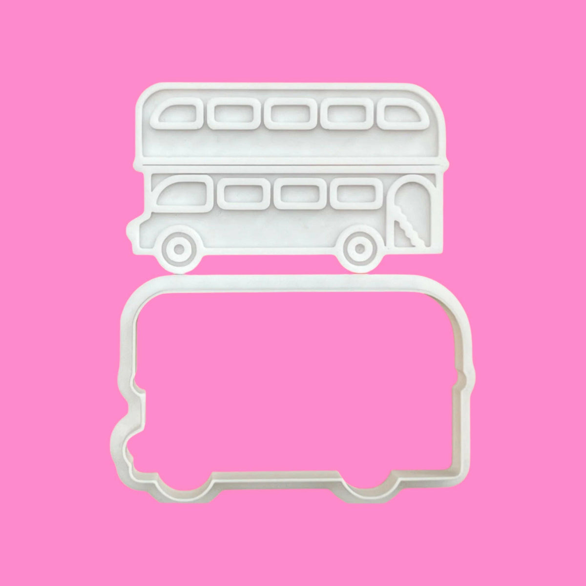 London Bus Cookie Cutter and  Embosser Set.