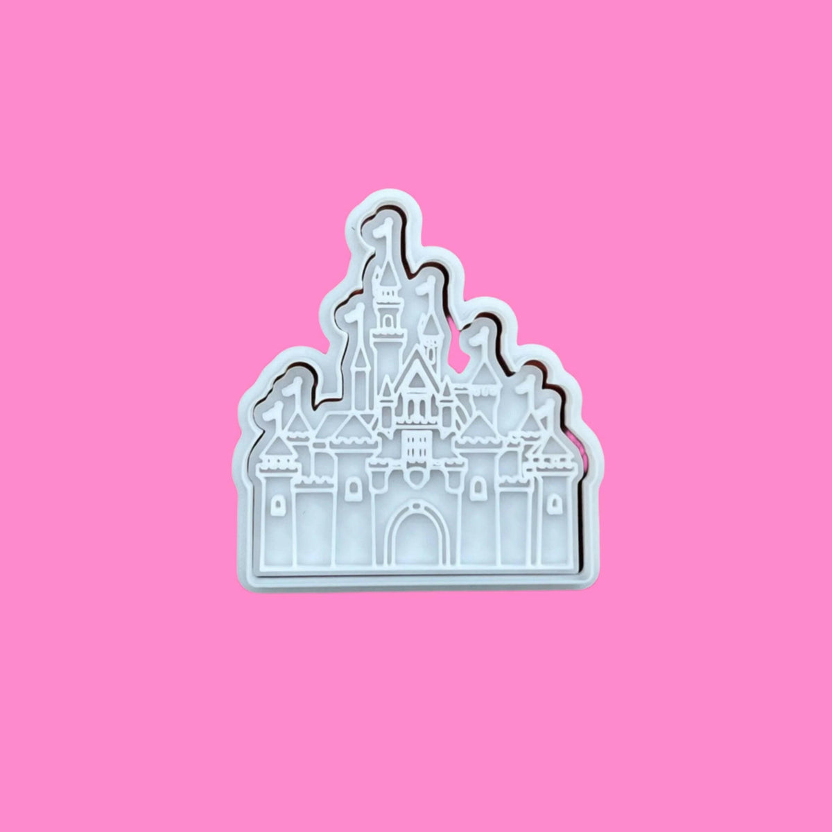 Princess Castle Cookie Cutter and  Embosser Set.