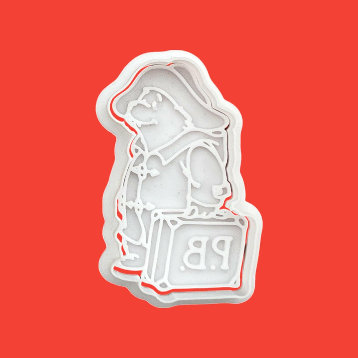 Paddington Bear Cookie Cutter and Embosser Set of 4.